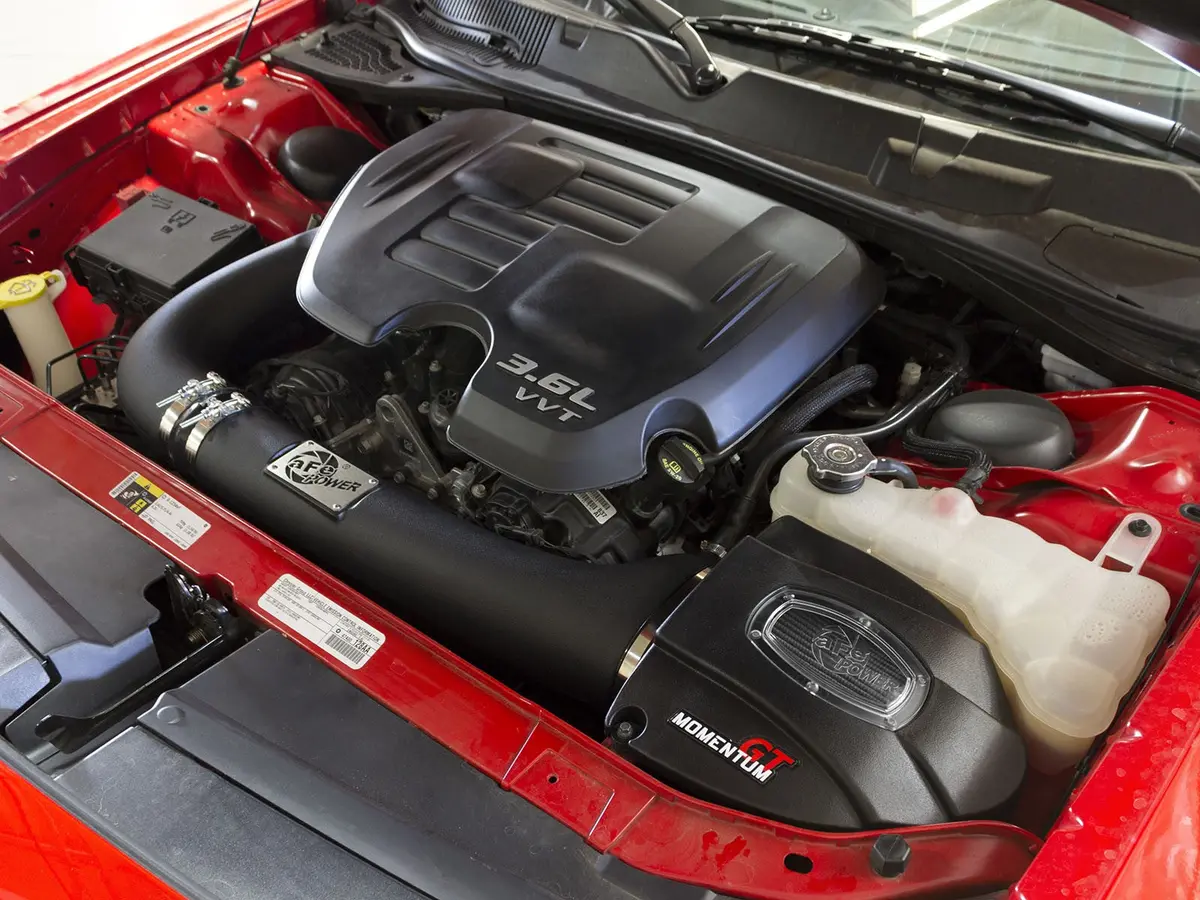Afe: Momentum Gt Cold Air Intake System W/Pro Dry S Filter Media Dodge Challenger/Charger 11-19 V6-3.6L 2