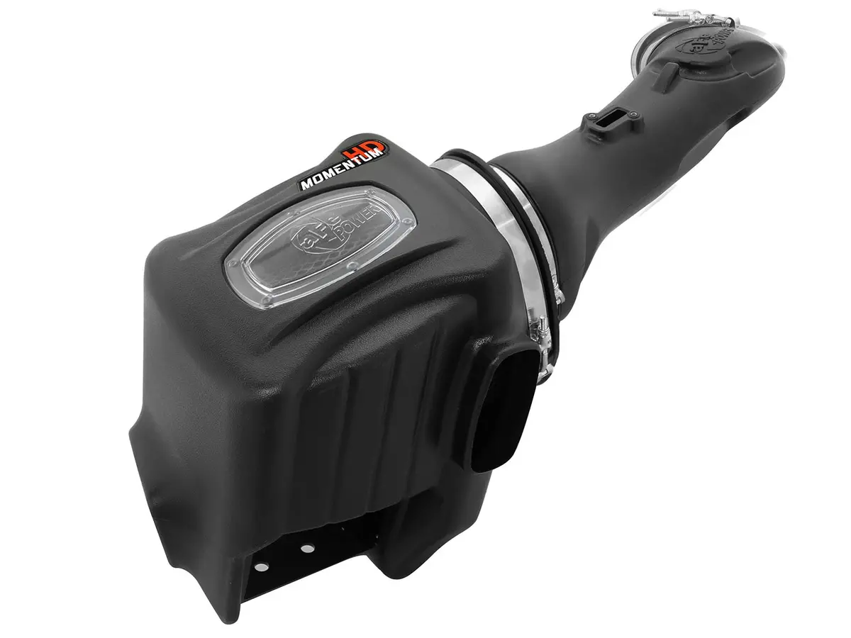 Afe: Momentum Hd Cold Air Intake System W/Pro Dry S Filter Media Ford Diesel Trucks 11-16 V8-6.7L (Td) 1
