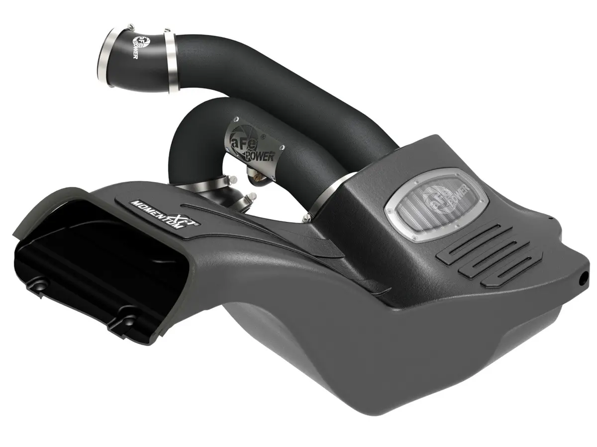Afe: Momentum Xp 'Alpha Raptor' Cold Air Intake System - Black W/Pro Dry S Filter Media Ford F-150 / Raptor 17-19 V6-2.7L / 3.5L (Tt) 1