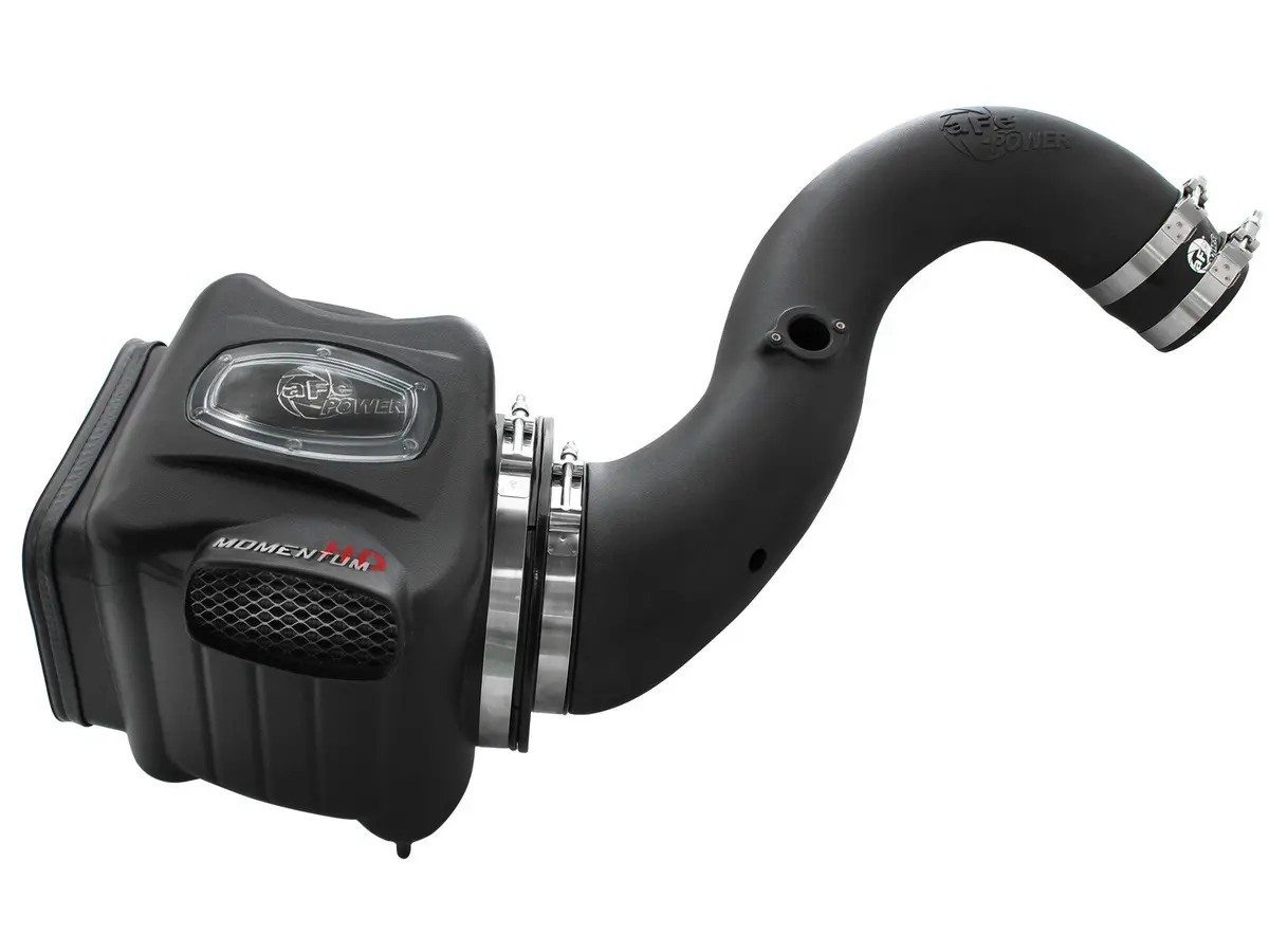 Afe: Momentum Hd Cold Air Intake System W/Pro Dry S Filter Media Gm Diesel Trucks 04.5-05 V8-6.6L (Td) Lly 1