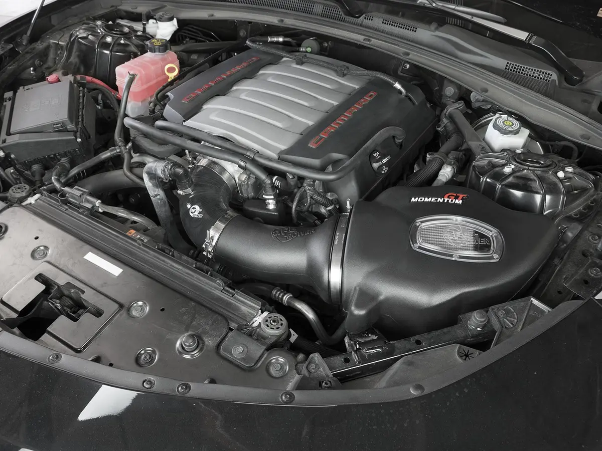 Afe: Momentum Gt Cold Air Intake System W/Pro Dry S Filter Media Chevrolet Camaro Ss 16-19 V8-6.2L 2