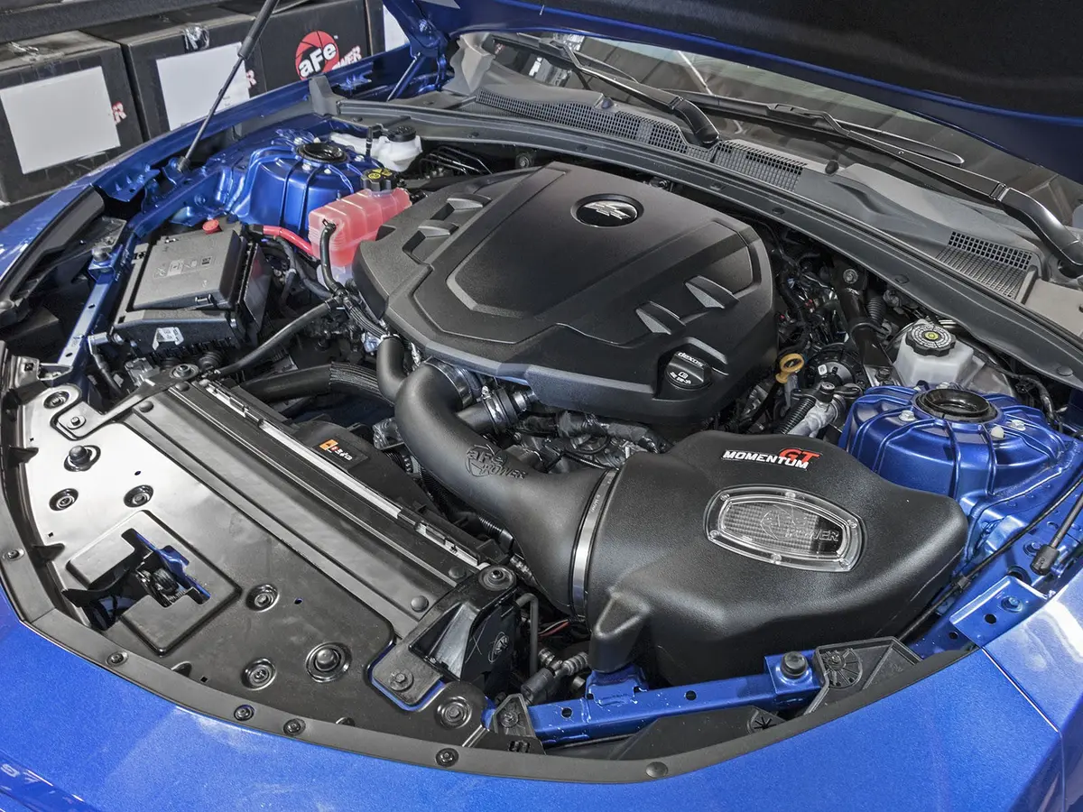 Afe: Momentum Gt Cold Air Intake System W/Pro Dry S Filter Media Chevrolet Camaro 16-19 V6-3.6L 2