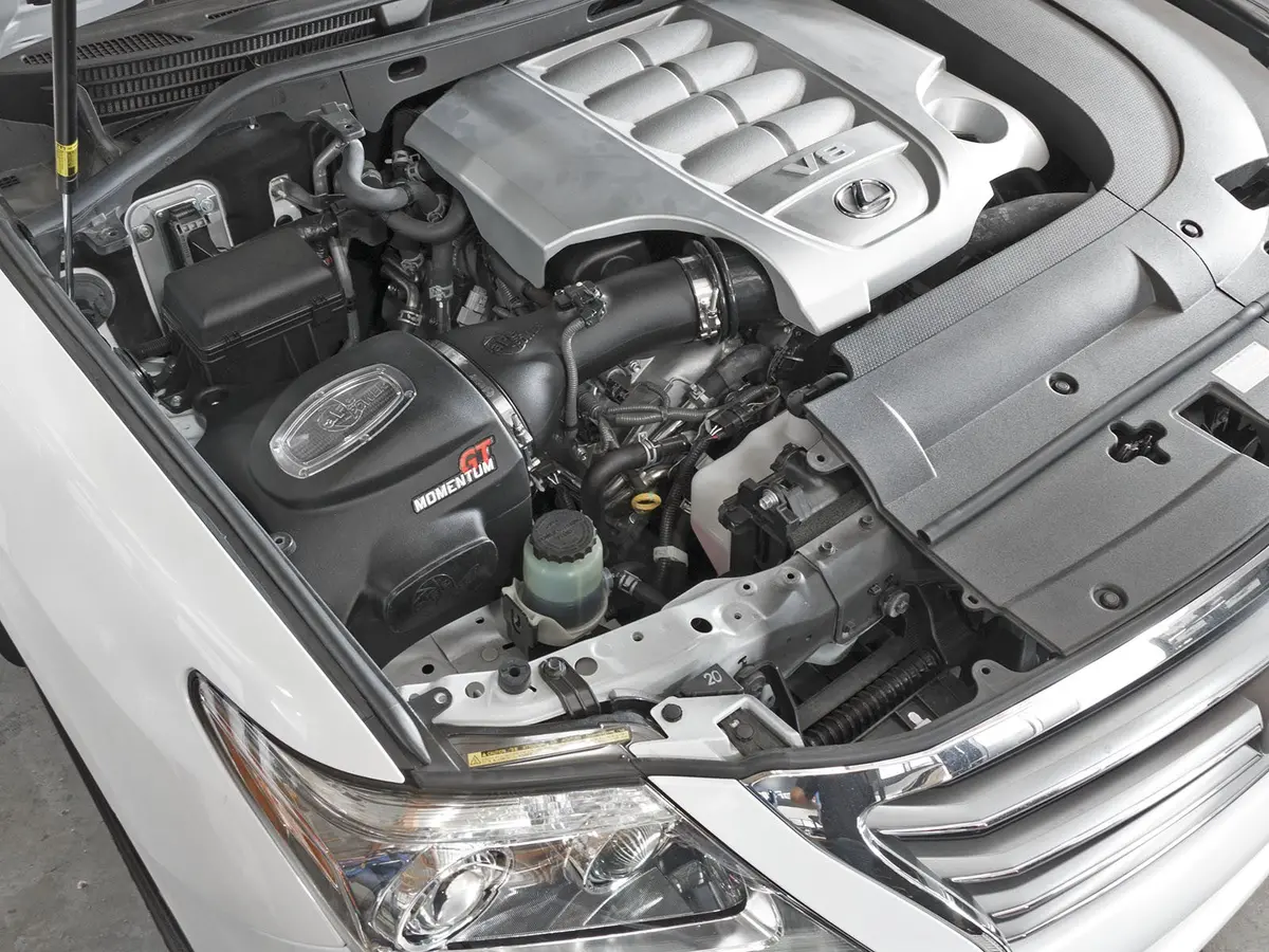 Afe: Momentum Gt Cold Air Intake System W/Pro Dry S Filter Media Lexus Lx570 08-19 / Toyota Land Cruiser (Lc200) 08-19 V8-5.7L / 12-19 V8-4.6L 2