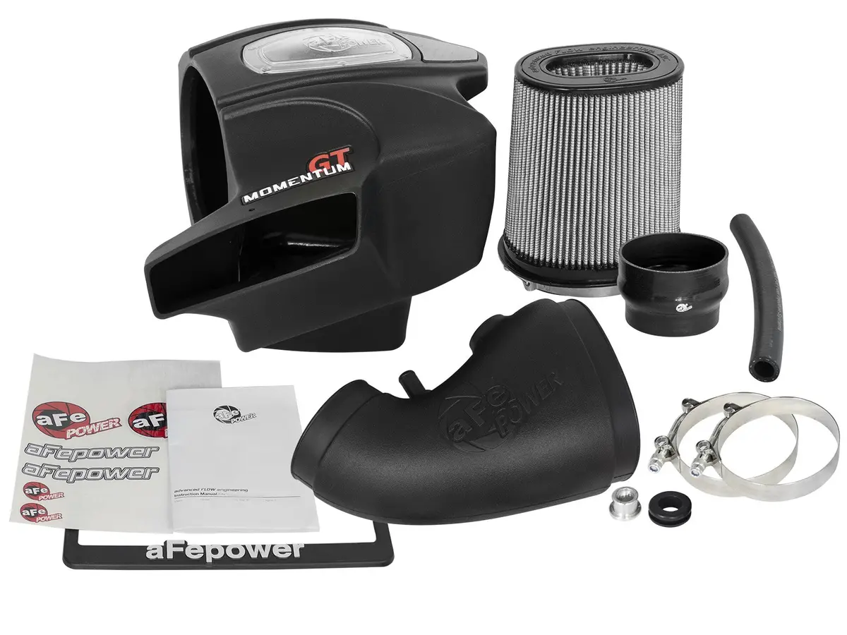 Afe: Momentum Gt Cold Air Intake System W/Pro Dry S Filter Media Jeep Grand Cherokee (Wk2) 12-19 / Dodge Durango 18-19 V8-6.4L Hemi 2