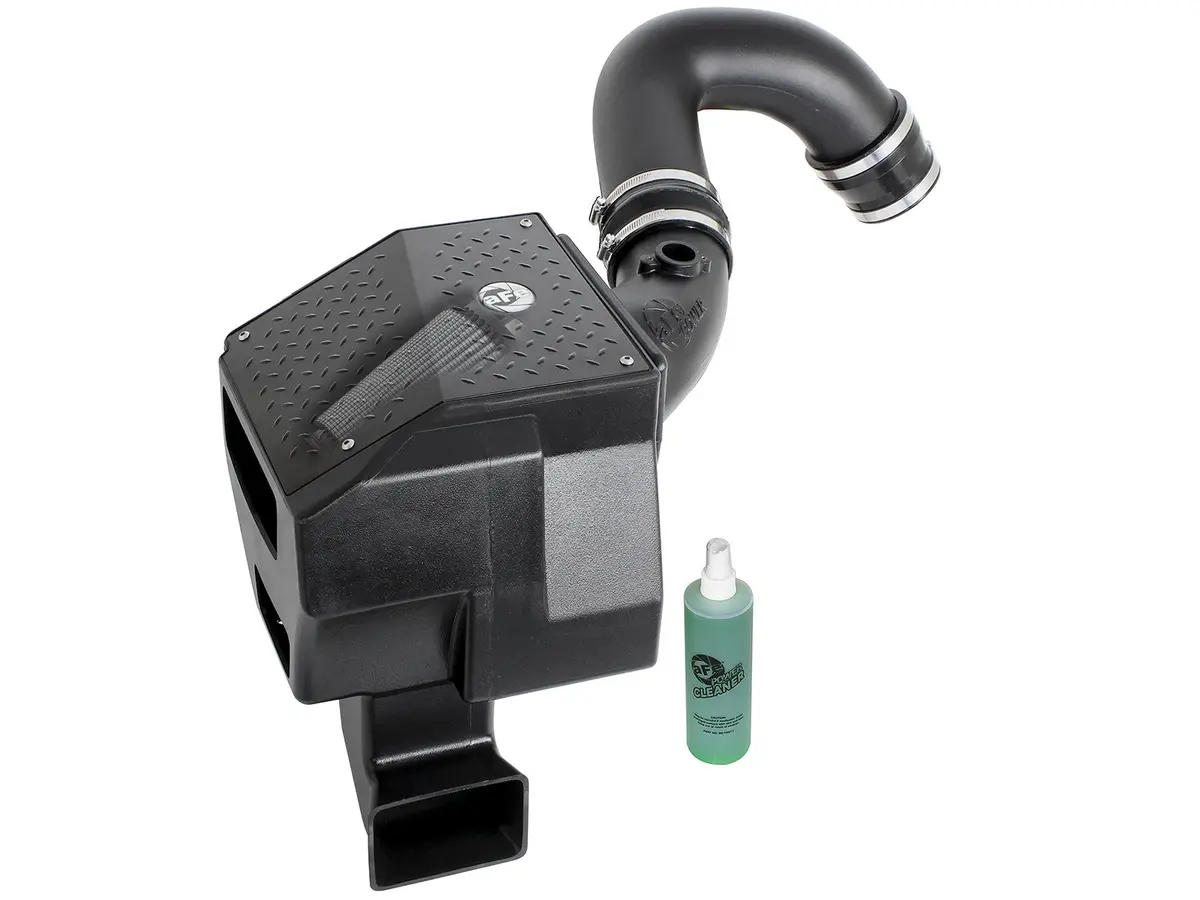 Afe: Diesel Elite Magnum Force Stage-2 Si Cold Air Intake System W/Pro Dry S Filter Media Gm Diesel Trucks 04.5-05 V8-6.6L (Td) Lly 1