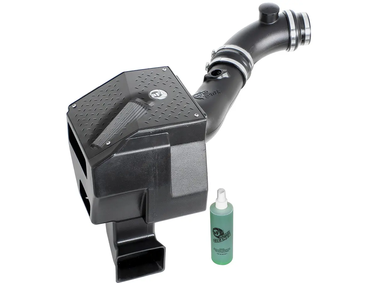 Afe: Diesel Elite Magnum Force Stage-2 Si Cold Air Intake System W/Pro Dry S Filter Media Gm Diesel Trucks 01-04 V8-6.6L (Td) Lb7 1