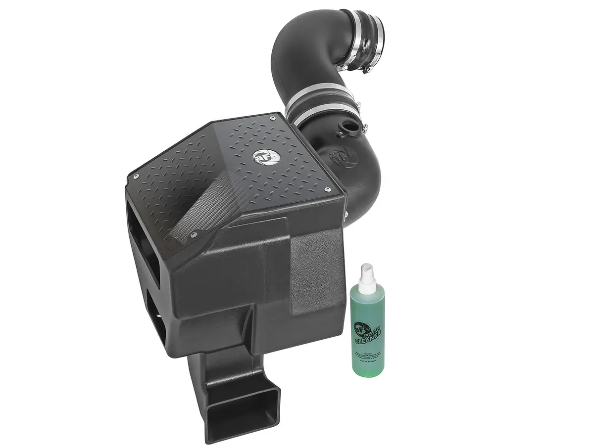 Afe: Diesel Elite Magnum Force Stage-2 Si Cold Air Intake System W/Pro Dry S Filter Media Gm Diesel Trucks 06-07 V8-6.6L (Td) Lbz 1