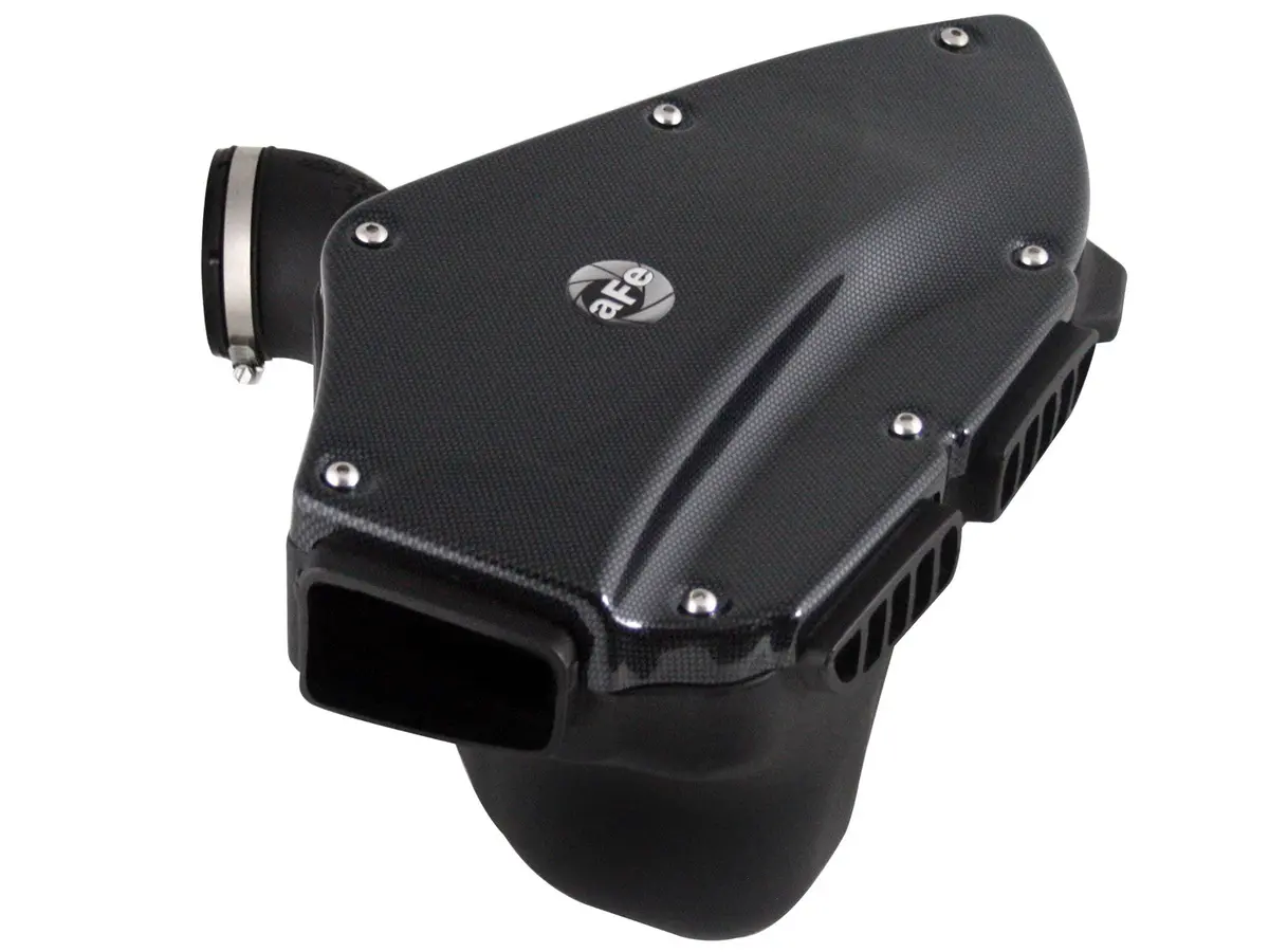 Afe: Magnum Force Stage-2 Si Cold Air Intake System - Carbon Fiber Look Trim W/Pro Dry S Filter Media Bmw 3-Series (E9x) 06-13 L6-3.0L (Non Turbo) N52/N53 1