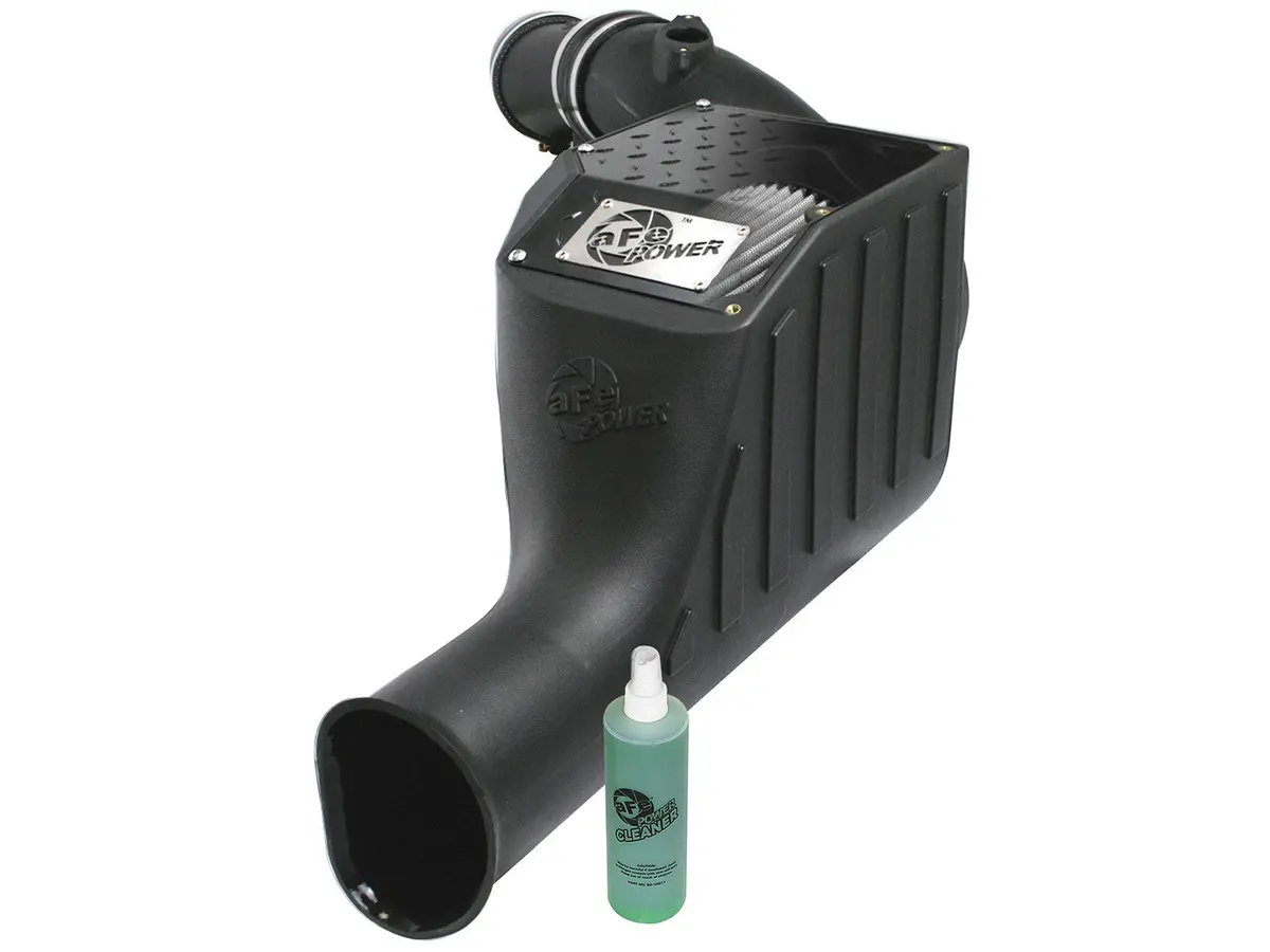 Afe: Diesel Elite Magnum Force Stage-2 Si Cold Air Intake System W/Pro Dry S Filter Media Ford Diesel Trucks 03-07 V8-6.0L (Td) 1