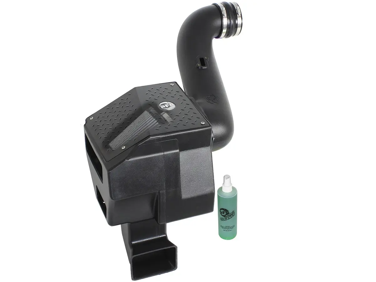 Afe: Diesel Elite Magnum Force Stage-2 Si Cold Air Intake System W/Pro Dry S Filter Media Gm Diesel Trucks 07.5-10 V8-6.6L (Td) Lmm 1