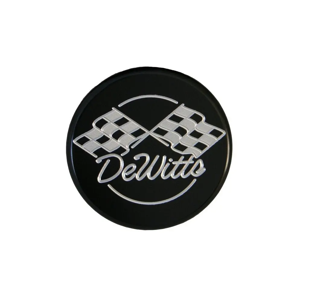 Dewitts: Universal Billet Machined 15 Lb Round Cap Black 1