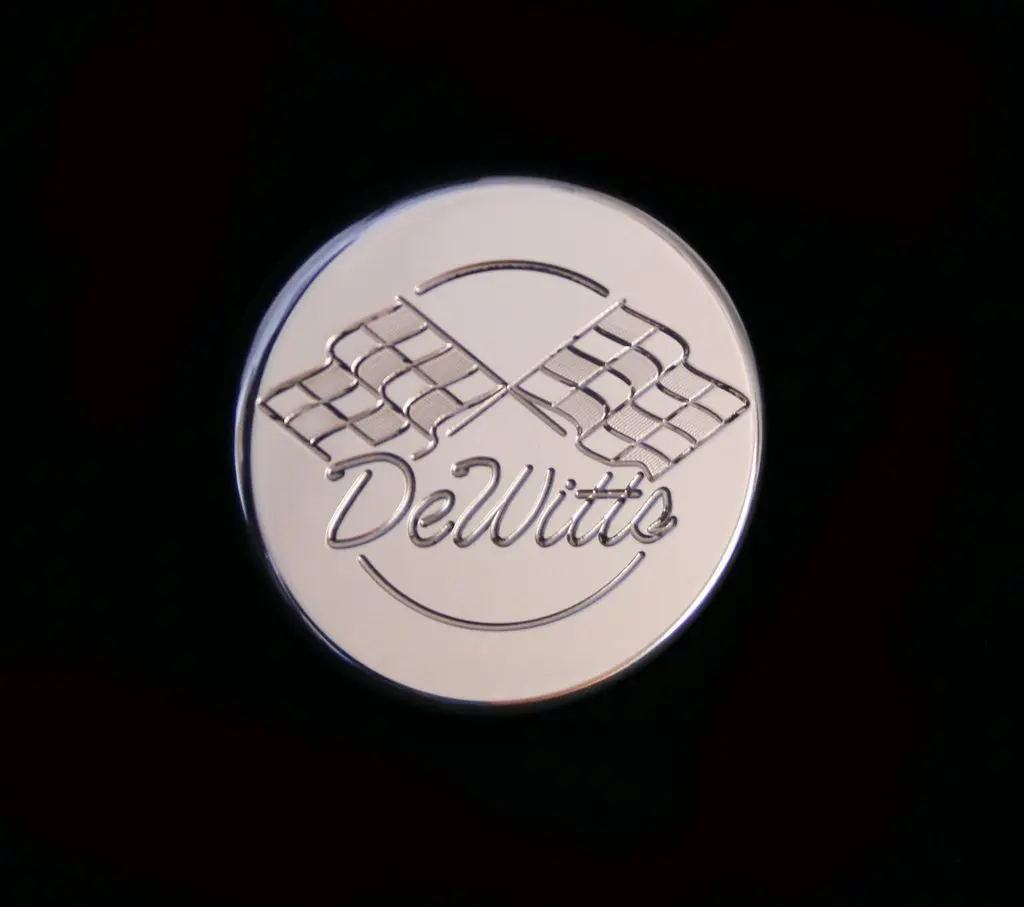 Dewitts: Universal Billet Machined 15 Lb Round Cap Silver 1