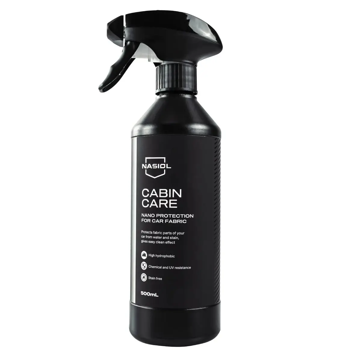 Nasiol Cabincare Fabric Interior Protectant For Automotive Upholstery & Carpet Long-Lasting Hydrophobic Protection For Seats, Carpets & Convertible Tops 1