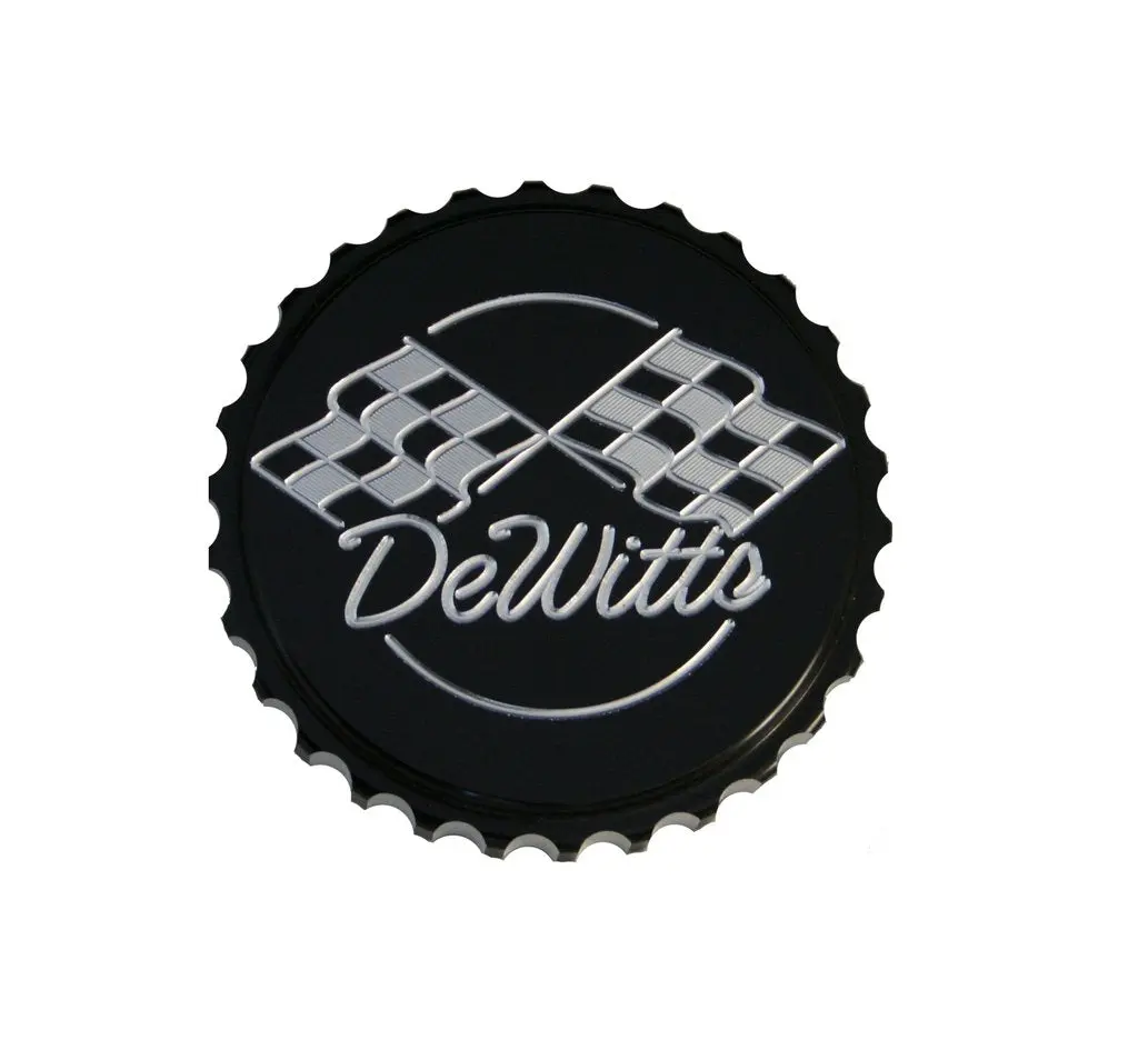 Dewitts: Universal Billet Machined 15 Lb Gripper Cap Black 1