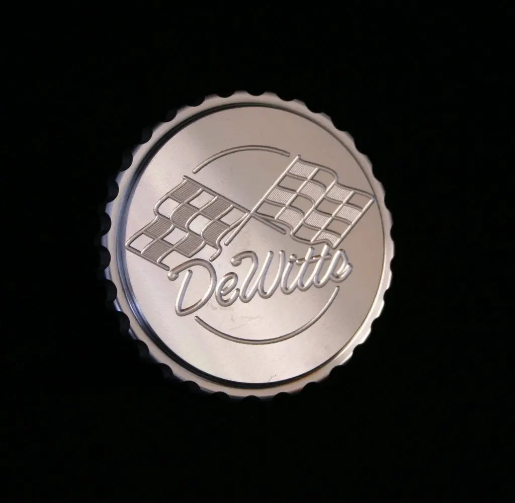 Dewitts: Universal Billet Machined 15 Lb Gripper Cap Silver 1