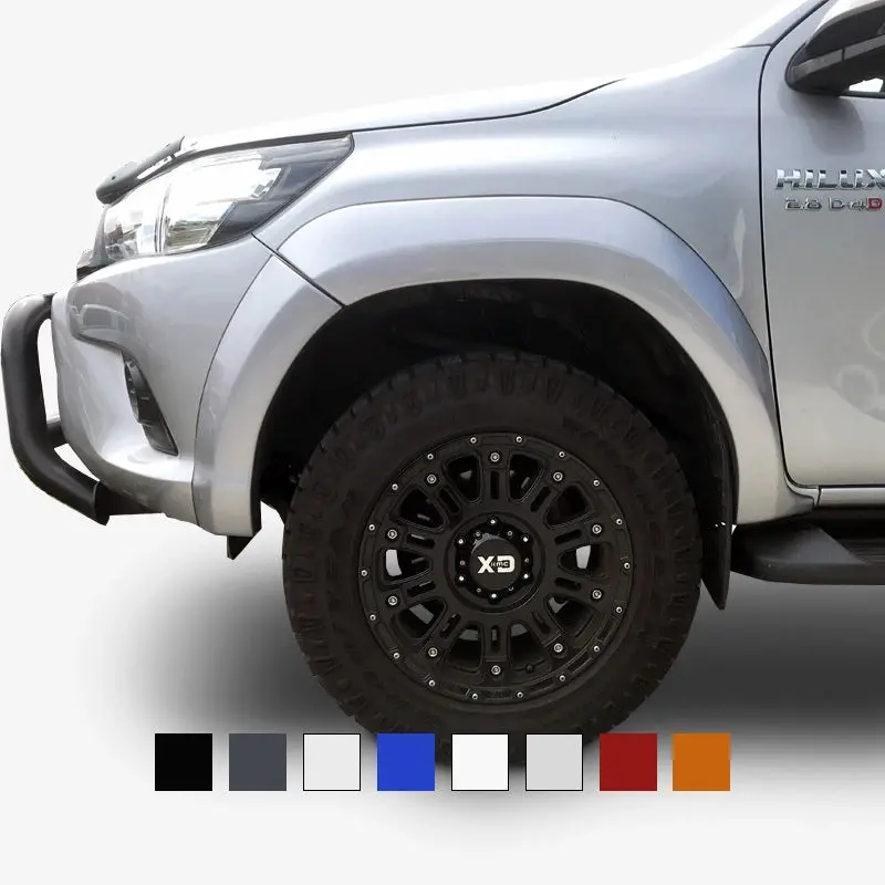 Hilux 10/2015-08/2018 Flares Egr Front Set 41Mm Wide 1