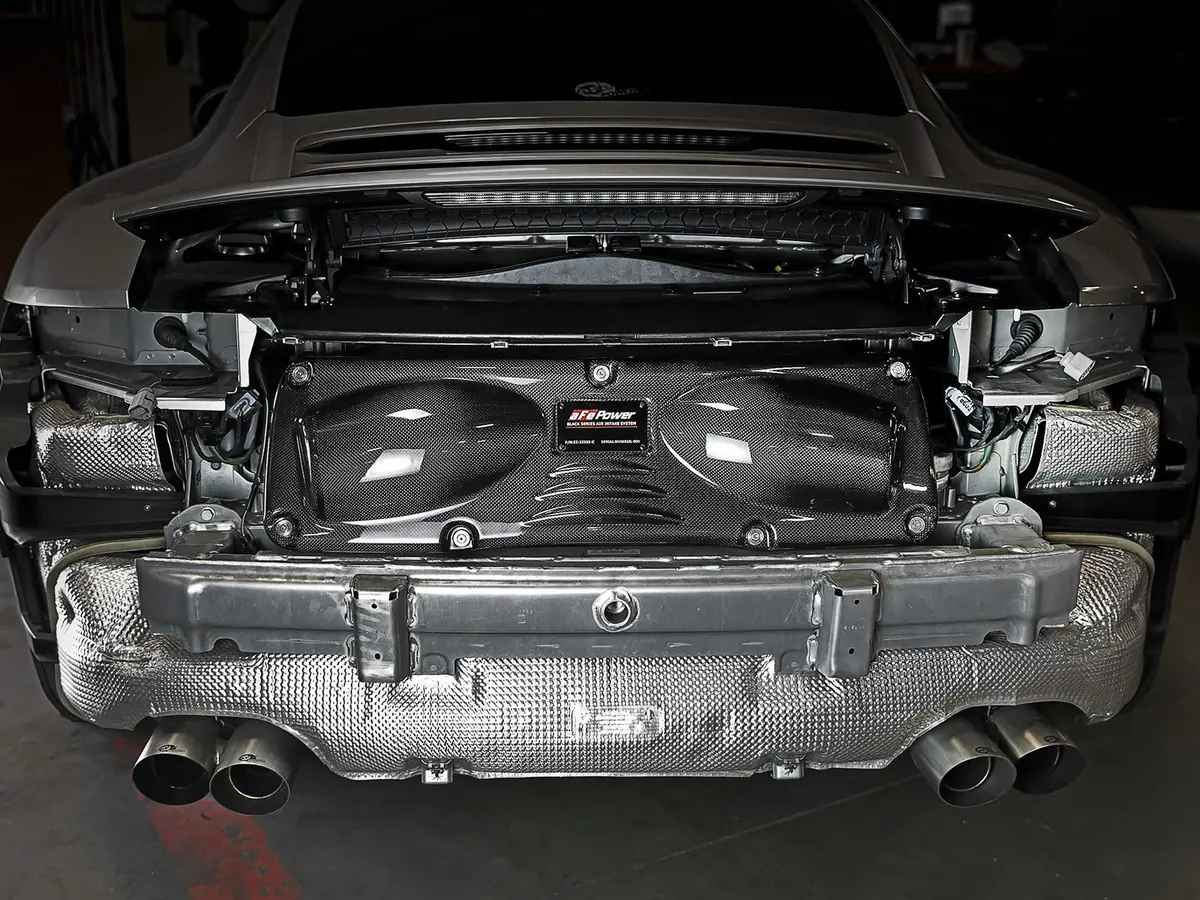 Afe: Black Series Cold Air Intake System Porsche 911 Carrera/Carrera S (991) 12-15 H6-3.4L/3.8L 2