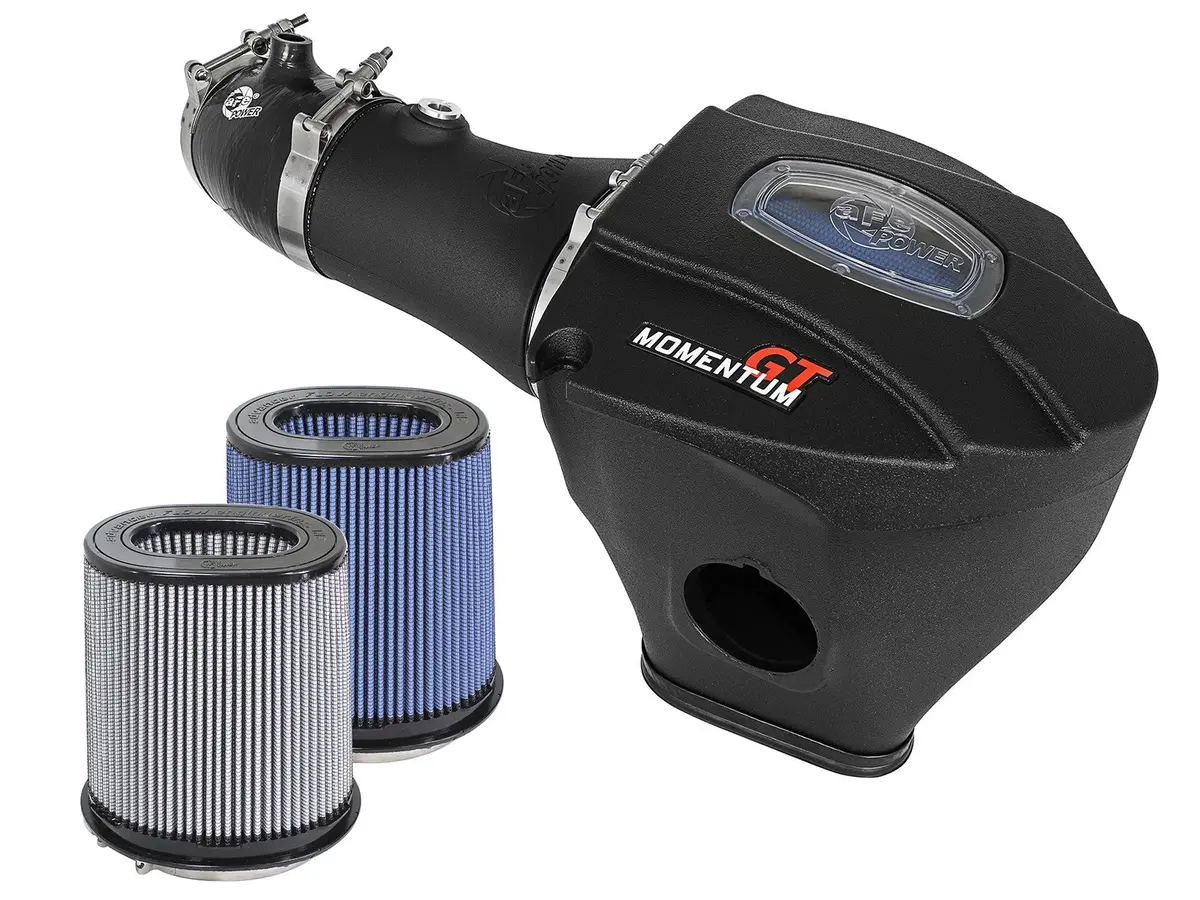 Afe: Momentum Gt Cold Air Intake System W/Dual Filter Media Dodge Challenger/Charger Srt Hellcat 17-18 V8-6.2L (Sc) 1