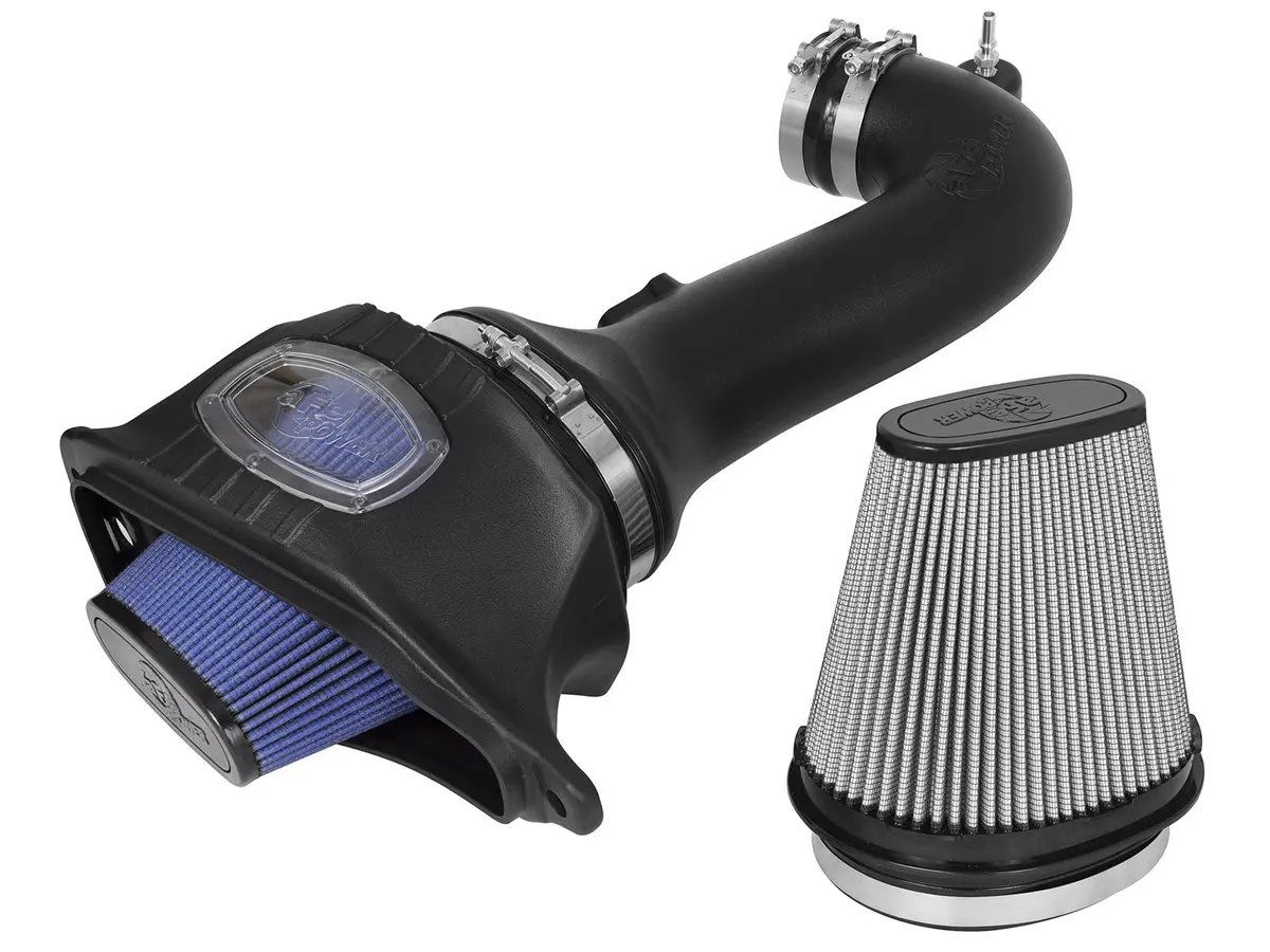 Afe: Momentum Cold Air Intake System W/Dual Filter Media Chevrolet Corvette Z06 (C7) 15-19 V8-6.2L (Sc) 1
