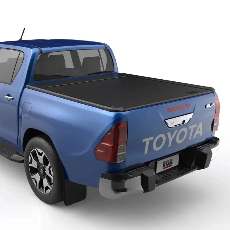 Hilux 09/2020 + Egr Rolltrac Manual Roll Top Lid Black Sr5 1