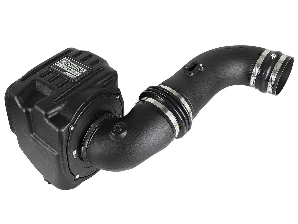 Afe: Quantum Cold Air Intake System W/Pro Dry S Filter Media Gm Diesel Trucks 07.5-10 V8-6.6L (Td) Lmm 1