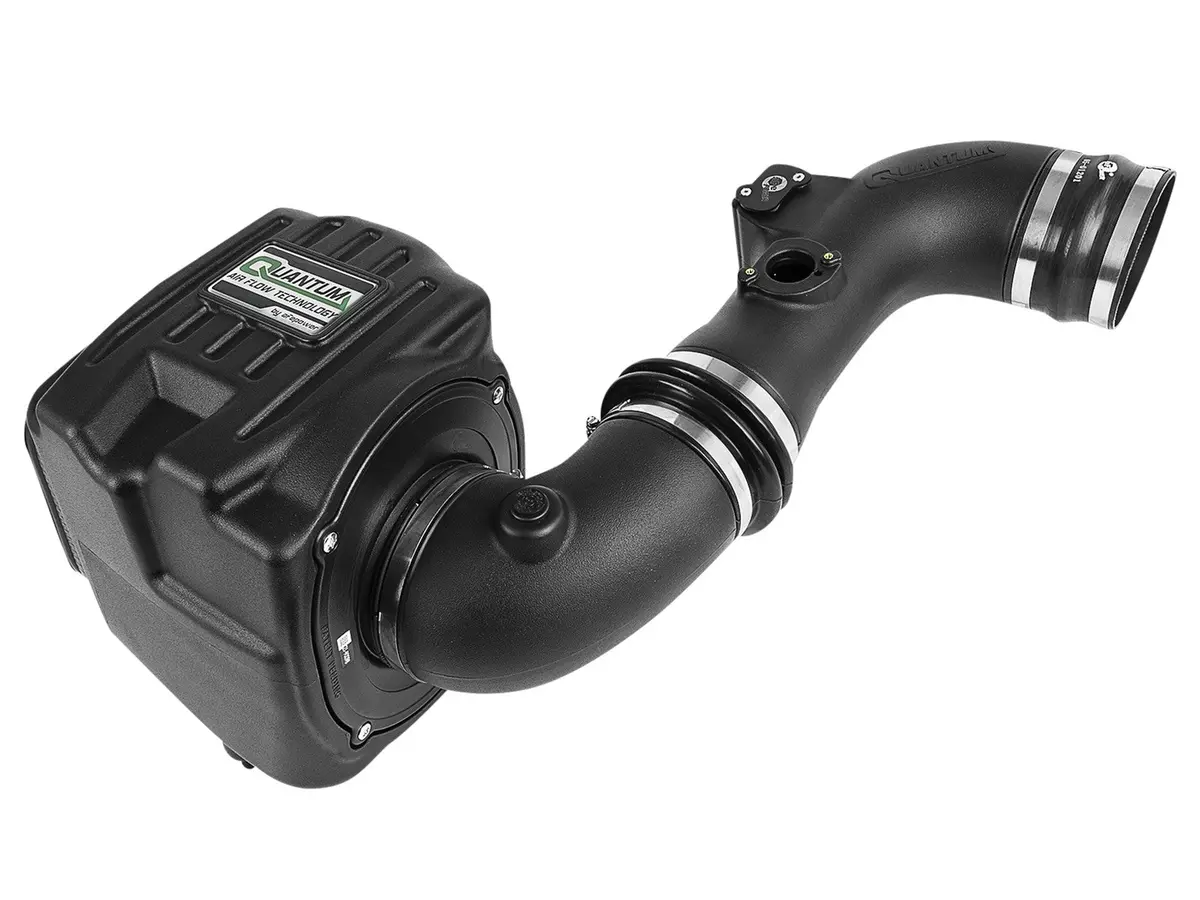 Afe: Quantum Cold Air Intake System W/Pro Dry S Filter Media Gm Diesel Trucks 11-16 V8-6.6L (Td) Lml 1