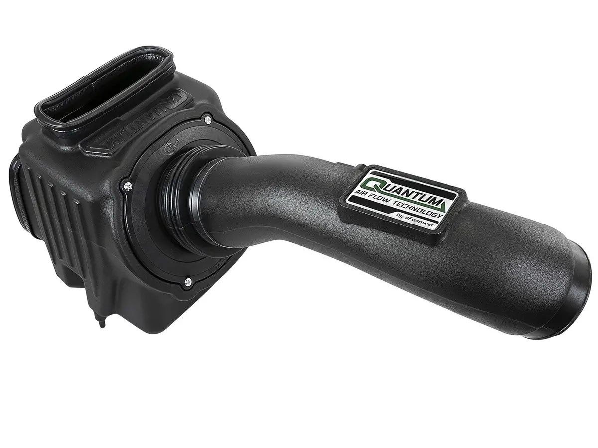 Afe: Quantum Cold Air Intake System W/Pro Dry S Filter Media Gm Diesel Trucks 17-19 V8-6.6L (Td) L5p 1