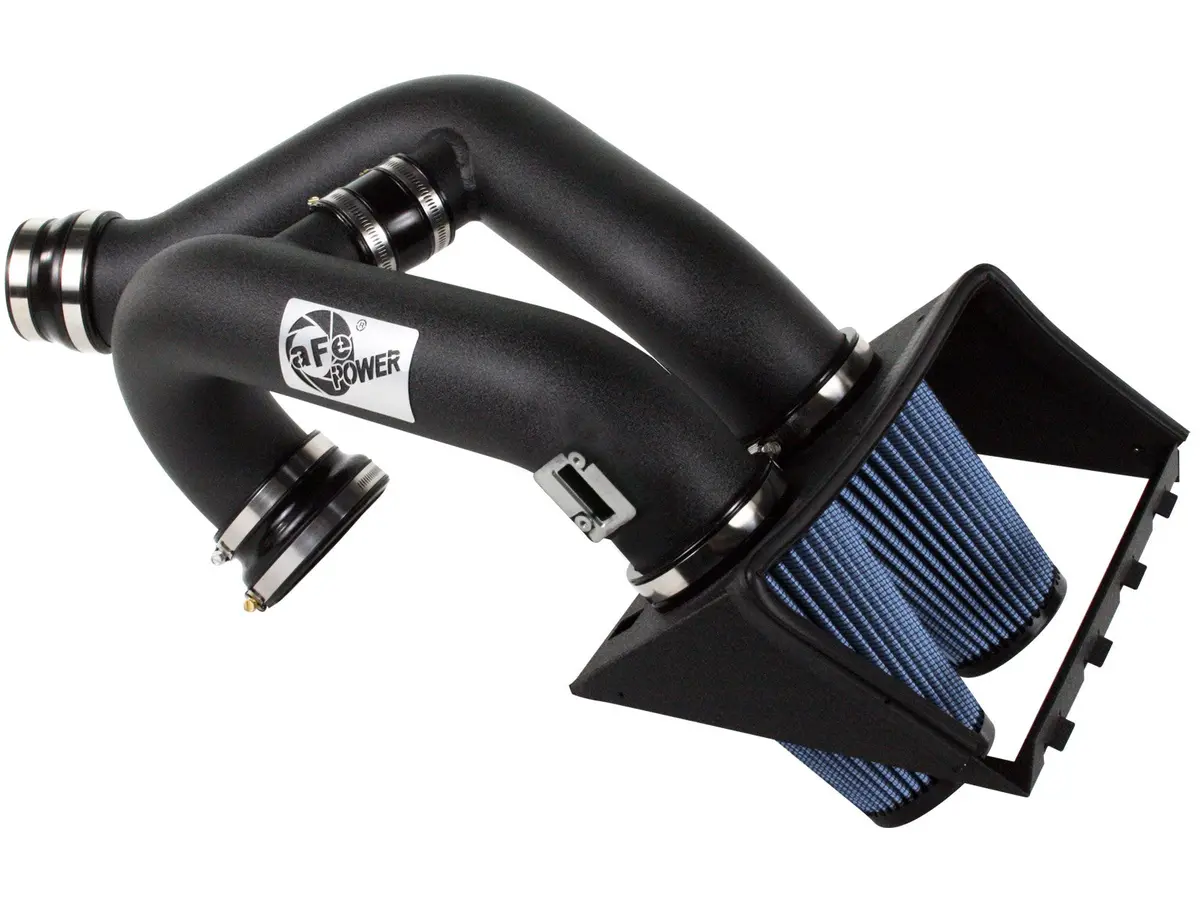 Afe: Magnum Force Stage-2 Dual 3-1/2" Cold Air Intake System W/Pro 5R Filter Media Ford F-150 Ecoboost 2011 V6-3.5L (Tt) 1