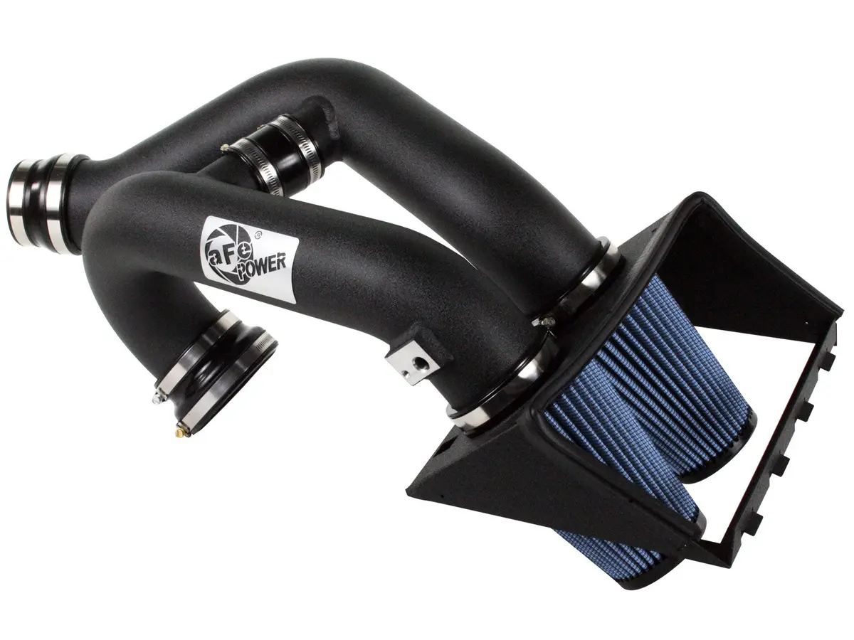 Afe: Magnum Force Stage-2 Dual 3-1/2" Cold Air Intake System W/Pro 5R Filter Media Ford F-150 Ecoboost 12-14 V6-3.5L (Tt) 1