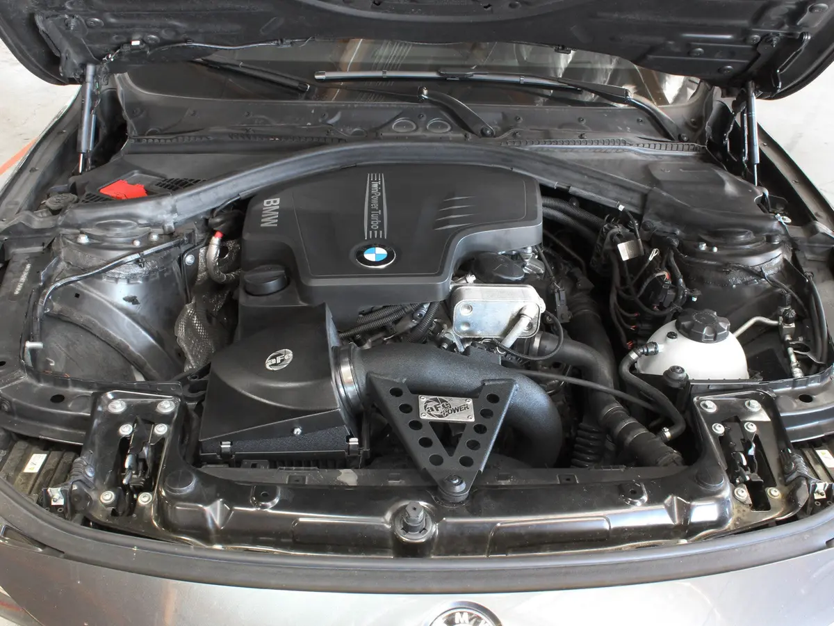 Afe: Magnum Force Stage-2 Intake System Cover Bmw 328I (F30) 12-16 L4-2.0L (T) N20 2