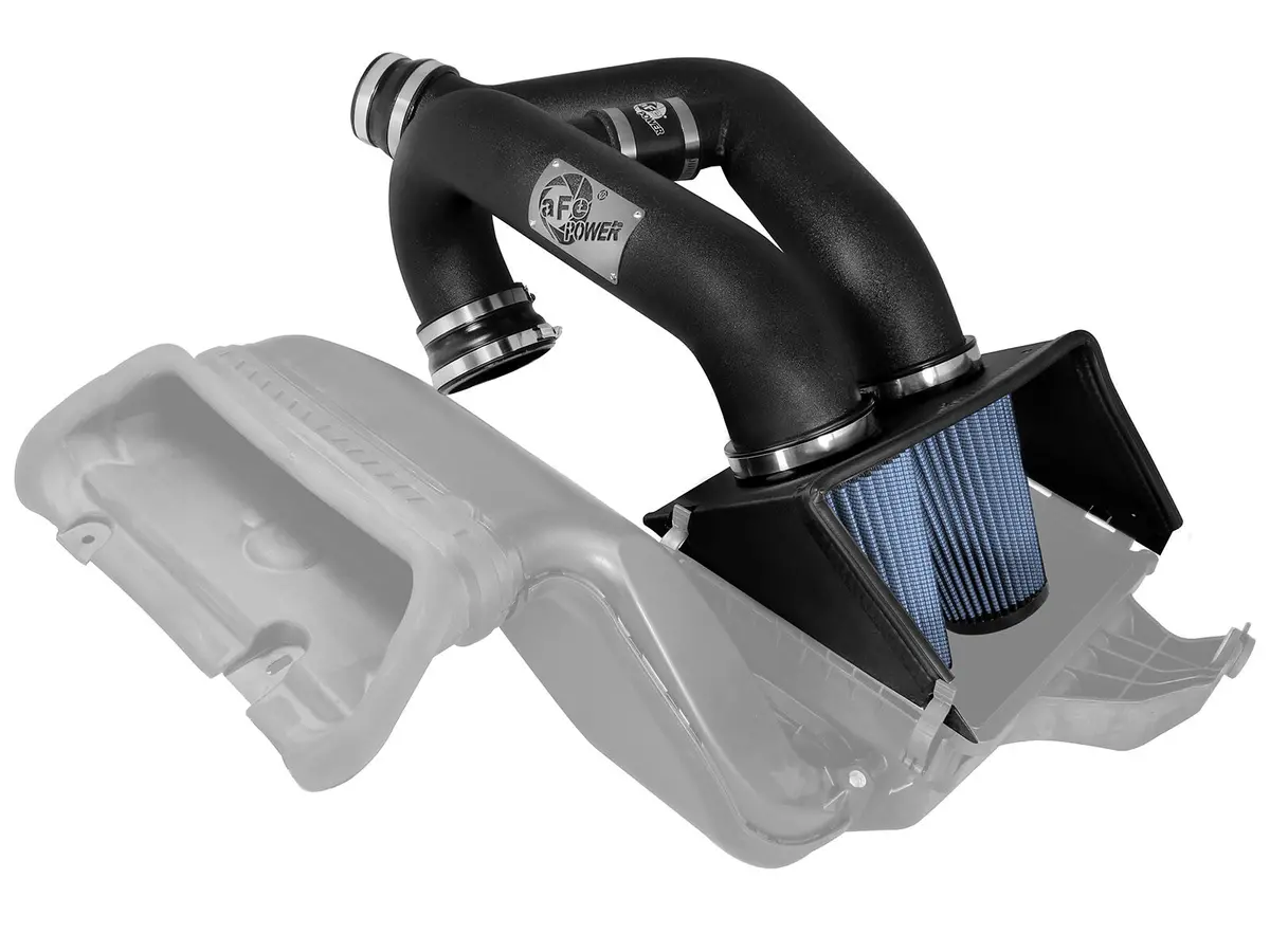 Afe: Magnum Force Stage-2 Dual 3-1/2" Cold Air Intake System W/Pro 5R Filter Magnum Force Stage-2 Dual 3-1/2" Cold Air Intake System W/Pro 5R Filter 1