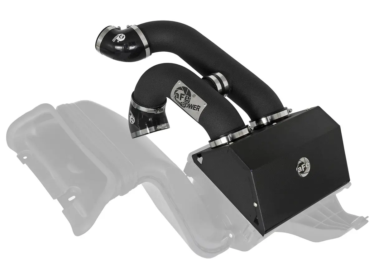 Afe: Magnum Force Stage-2 'Super Raptor' Dual 3-1/2" Cold Air Intake System W/Pro 5R Filter Media Ford F-150 / Raptor 17-19 V6-2.7L / 3.5L (Tt) 1