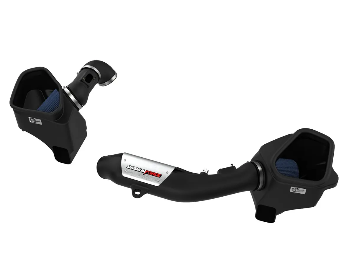 Afe: Magnum Force Stage-2 Cold Air Intake System W/Pro 5R Filters Bmw M3 (F80) 15-18 /M4 (F82/F83) 15-20/ M2 Competition (F87) 19-20 L6-3.0L (Tt) S55 1