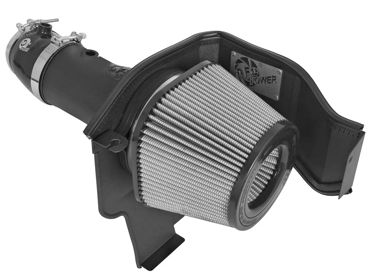 Afe: Magnum Force Stage-2 Xp Cold Air Intake System W/Pro Dry S Filter Media Dodge Challenger/Charger Srt Hellcat 17-18 V8-6.2L (Sc) 1