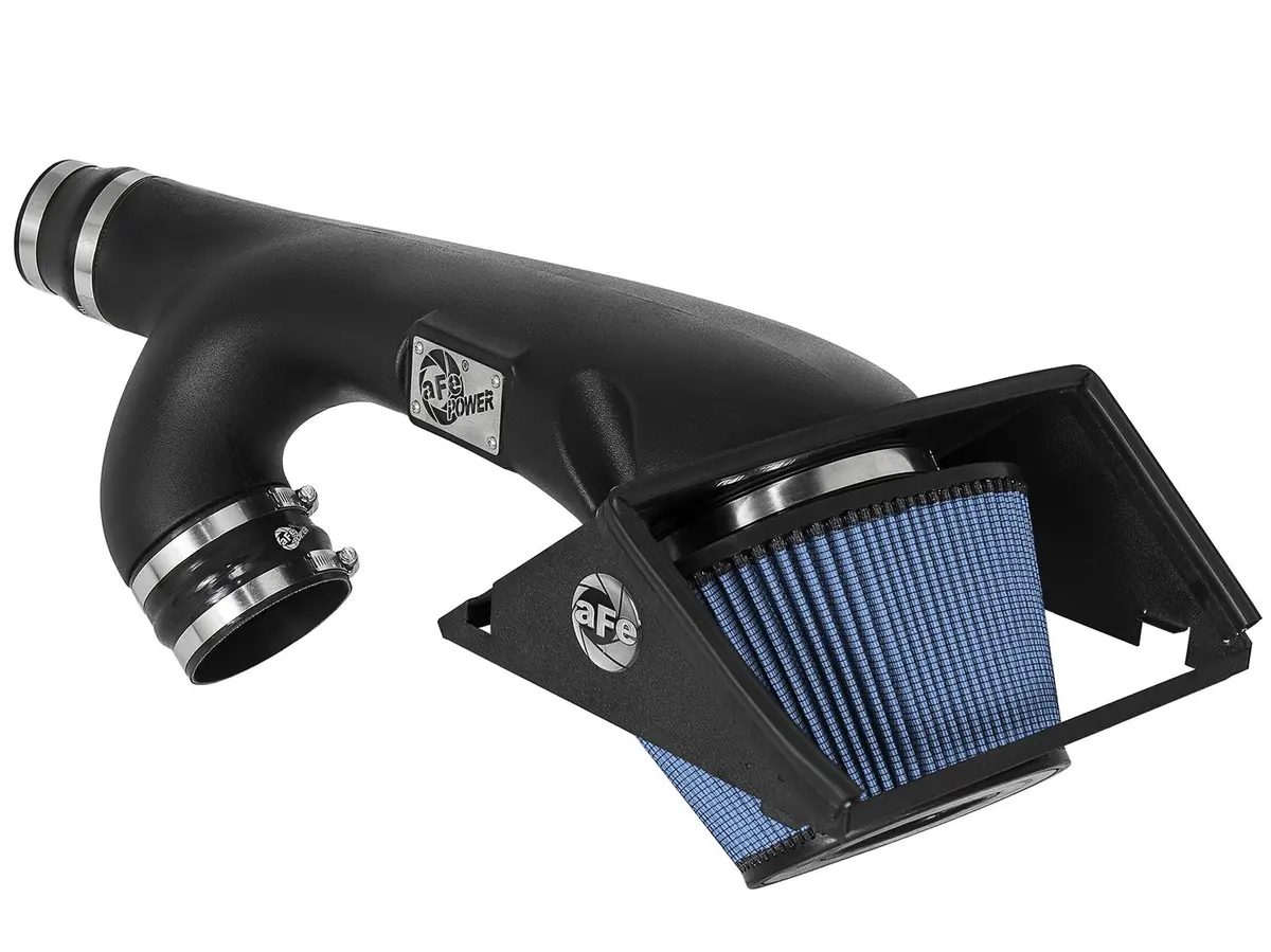 Afe: Magnum Force Stage-2 Cold Air Intake System W/Pro 5R Filter Media Ford F-150 17-19 V6-3.5L (Tt)/18-19 2.7L (Tt) / F-150 Raptor 17-19 V6-3.5L (Tt) / Expedition 18-19 V6-3.5L (Tt) 1