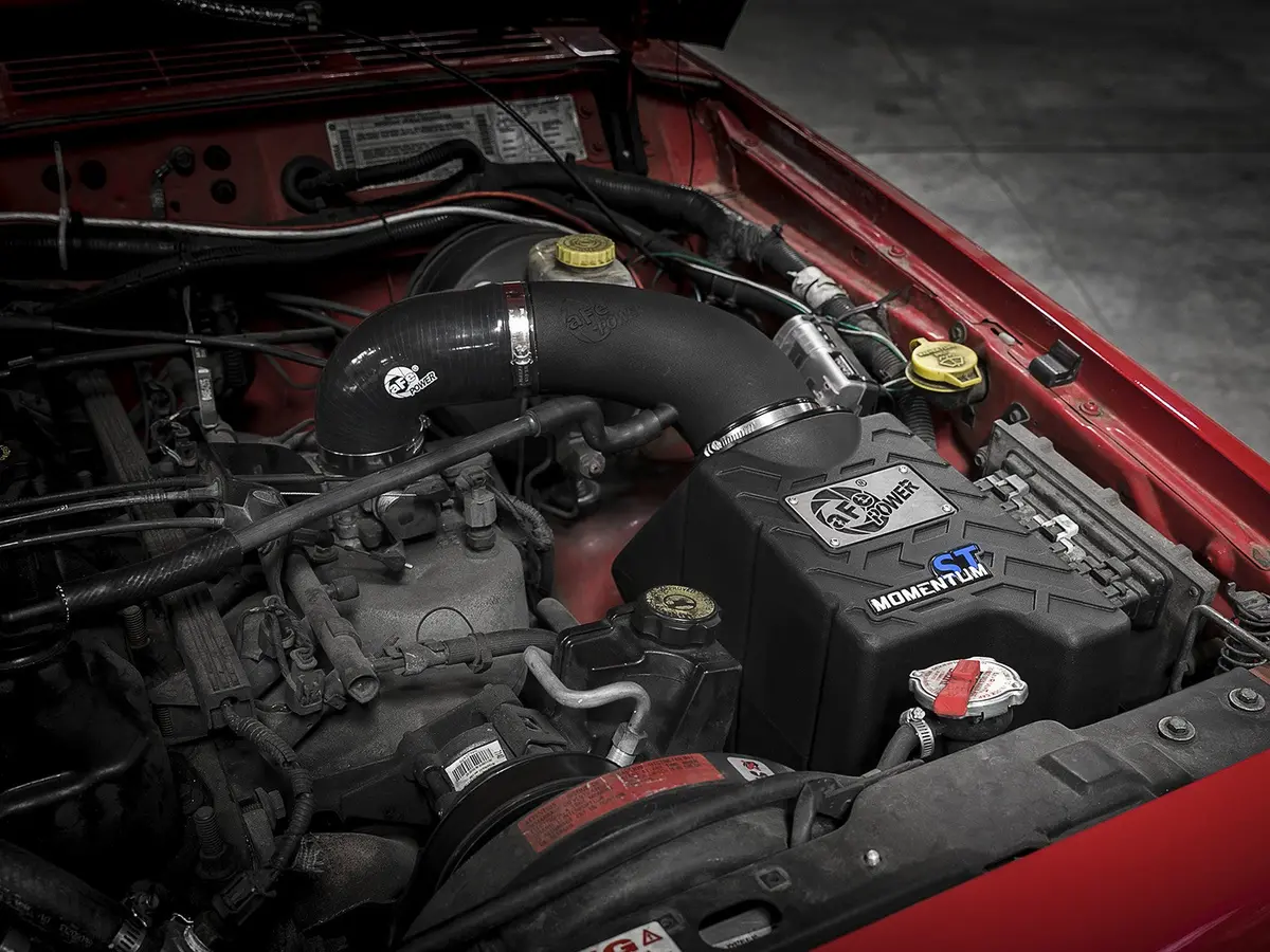 Afe: Momentum St Cold Air Intake System W/Pro 5R Filter Media Jeep Cherokee (Xj) 91-01 I6-4.0L 2