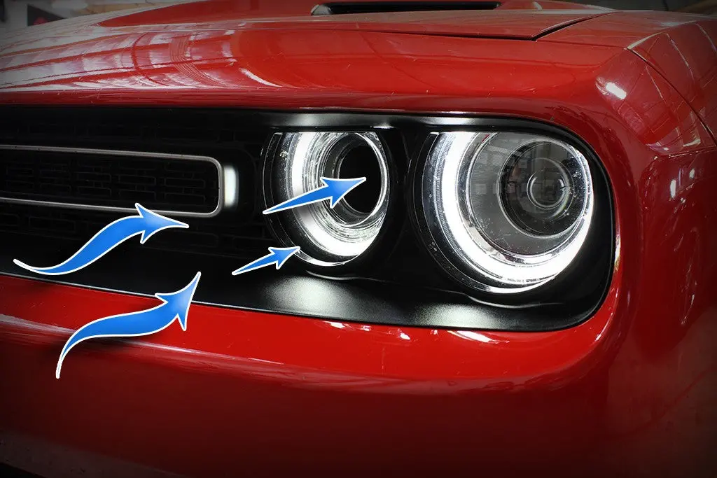 Afe: Momentum Gt Dynamic Air Scoop Dodge Challenger 15-20 V6-3.6L/V8-5.7L/6.4L/6.2L (Sc) Hemi 2