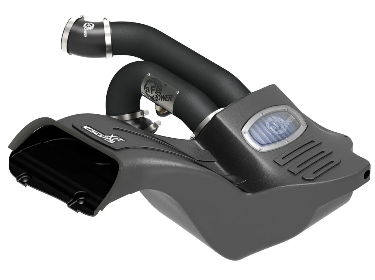 Afe: Momentum Xp 'Alpha Raptor' Cold Air Intake System - Black W/Pro 5R Filter Media Ford F-150 / Raptor 17-19 V6-2.7L / 3.5L (Tt) 1