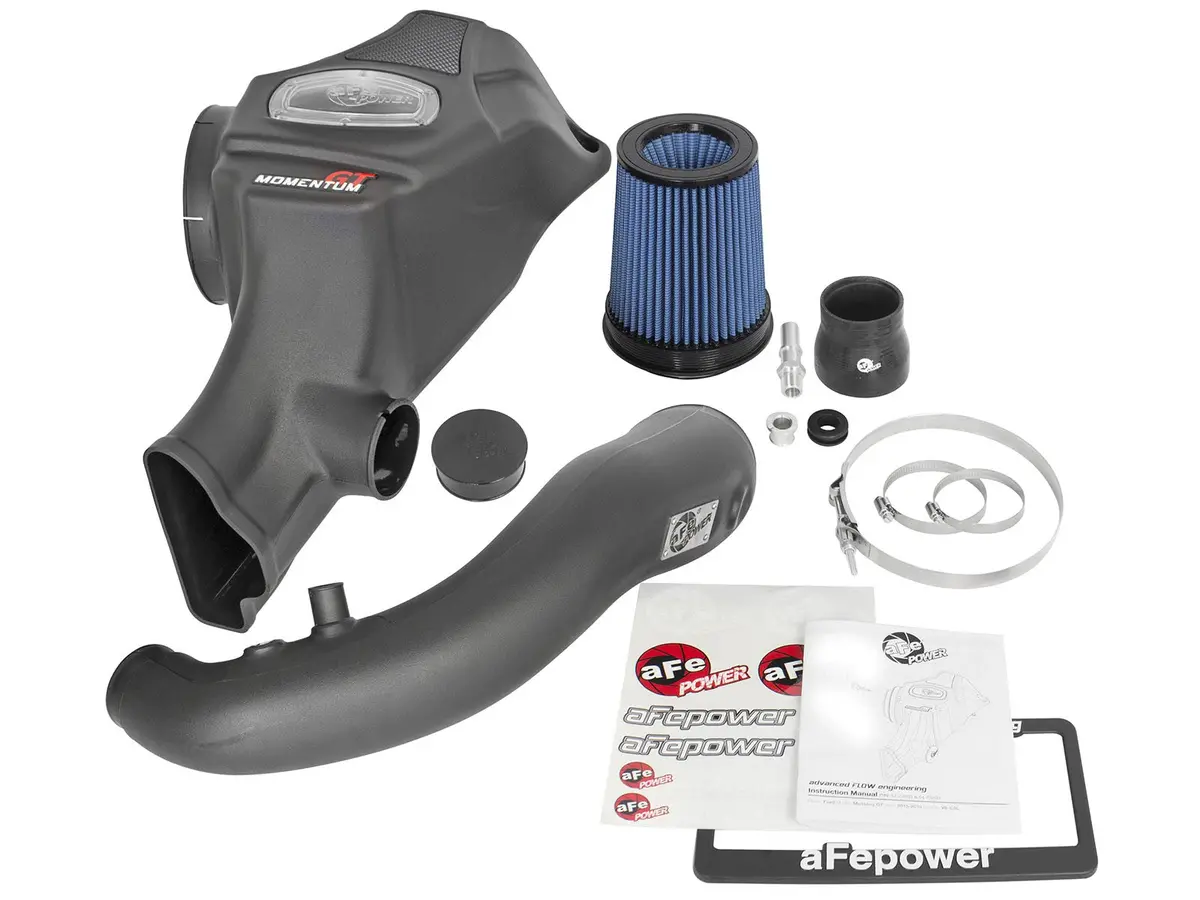 Afe: Momentum Gt Cold Air Intake System W/Pro 5R Filter Media Ford Mustang 15-17 I4-2.3L (T) 2