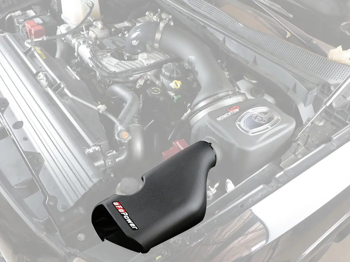 Afe: Momentum Hd Dynamic Air Scoop Nissan Titan Xd 16-19 V8-5.0L (Td) 2