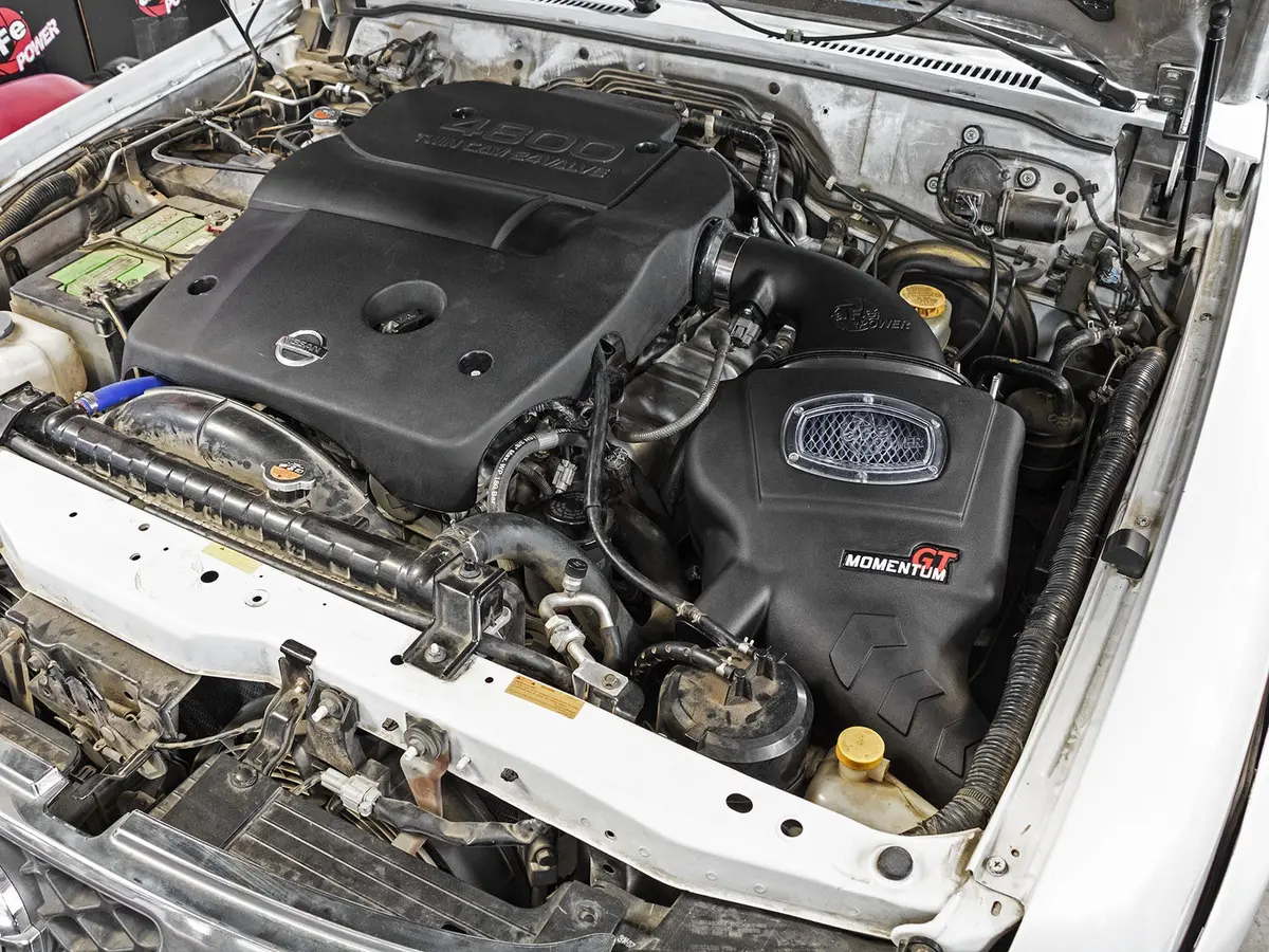 Afe: Momentum Gt Cold Air Intake System W/Pro 5R Filter Media Nissan Patrol (Y61) 01-16 I6-4.8L 2