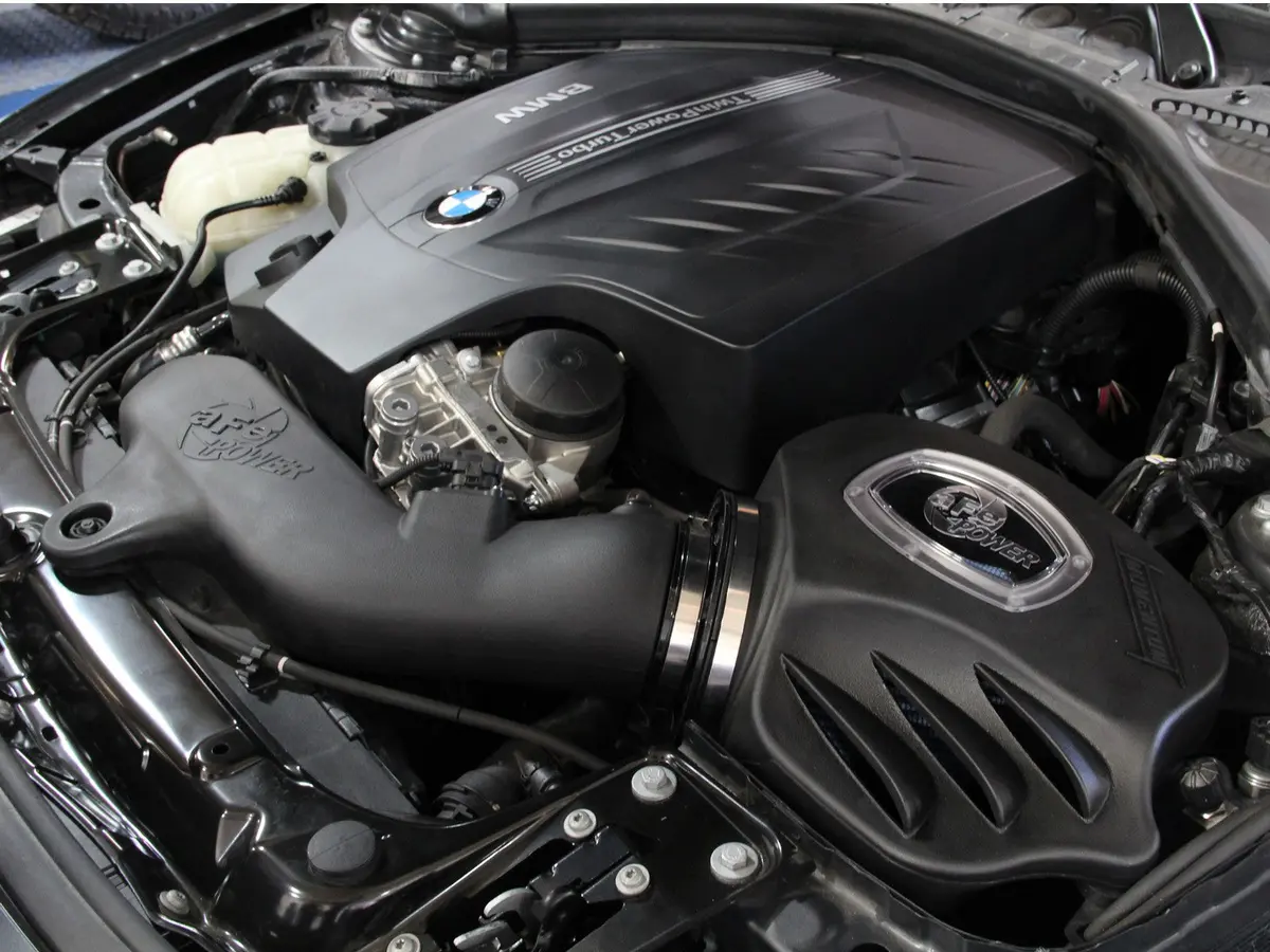 Afe: Momentum Cold Air Intake System W/Pro 5R Filter Media Bmw 335I (F30) 12-15 L6-3.0L (T) N55 2