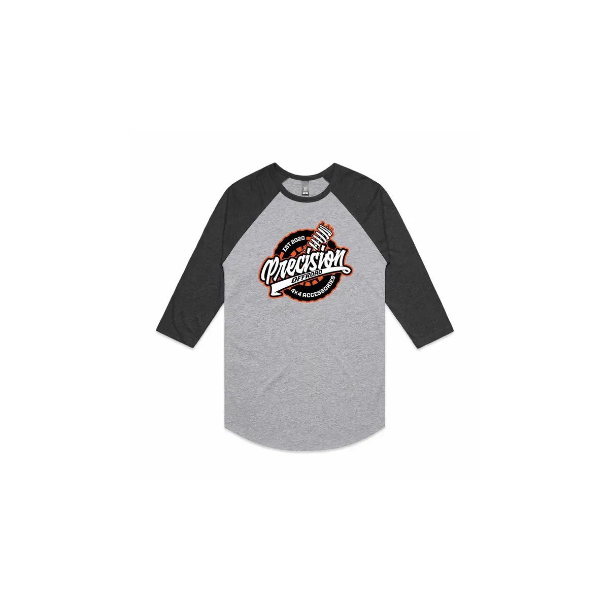 The Raglin Tee - Light Grey & Dark Grey Edition 1