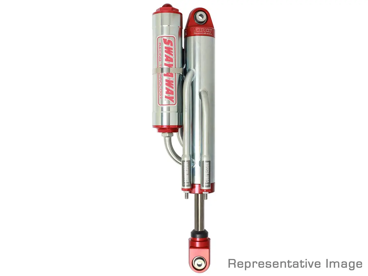 Afe: Control Sway-A-Way Bypass Shock 2.5" X 8" 3-Tube Piggyback Reservoir (Left Side) - Universal Race Shock 1