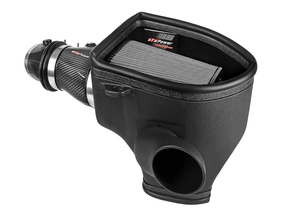 Afe: Track Series Carbon Fiber Cold Air Intake System W/Pro Dry S Filter Dodge Challenger Srt Demon 2018 / Srt Hellcat Redeye 19-20 V8-6.2L(Sc) 1