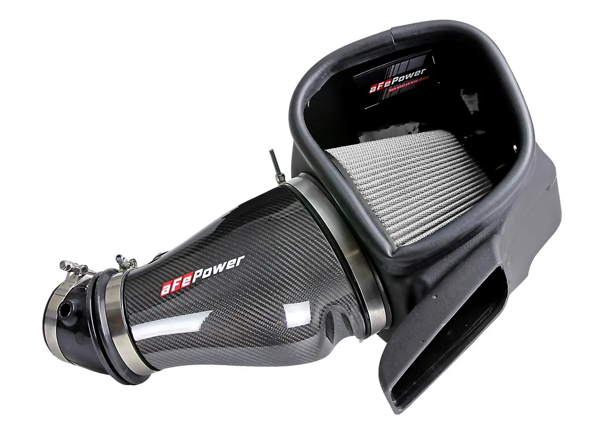 Afe: Track Series Carbon Fiber Cold Air Intake System W/Pro Dry S Filter Jeep Grand Cherokee Trackhawk (Wk2) 2018 V8-6.2L (Sc) 1
