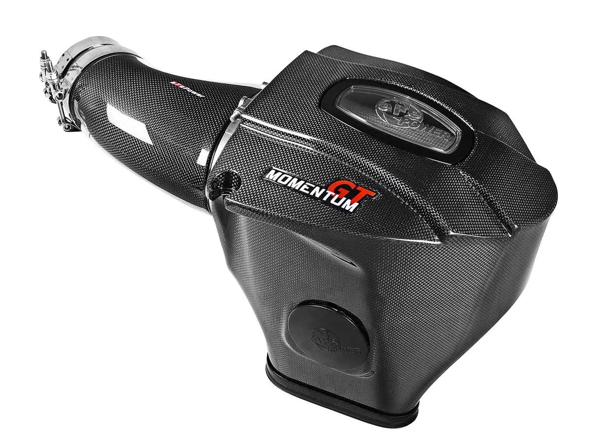 Afe: Black Series Carbon Fiber Cold Air Intake System W/Pro Dry S Filter Dodge Challenger/Charger Srt/Srt-8 11-19 V8-6.4L Hemi 1