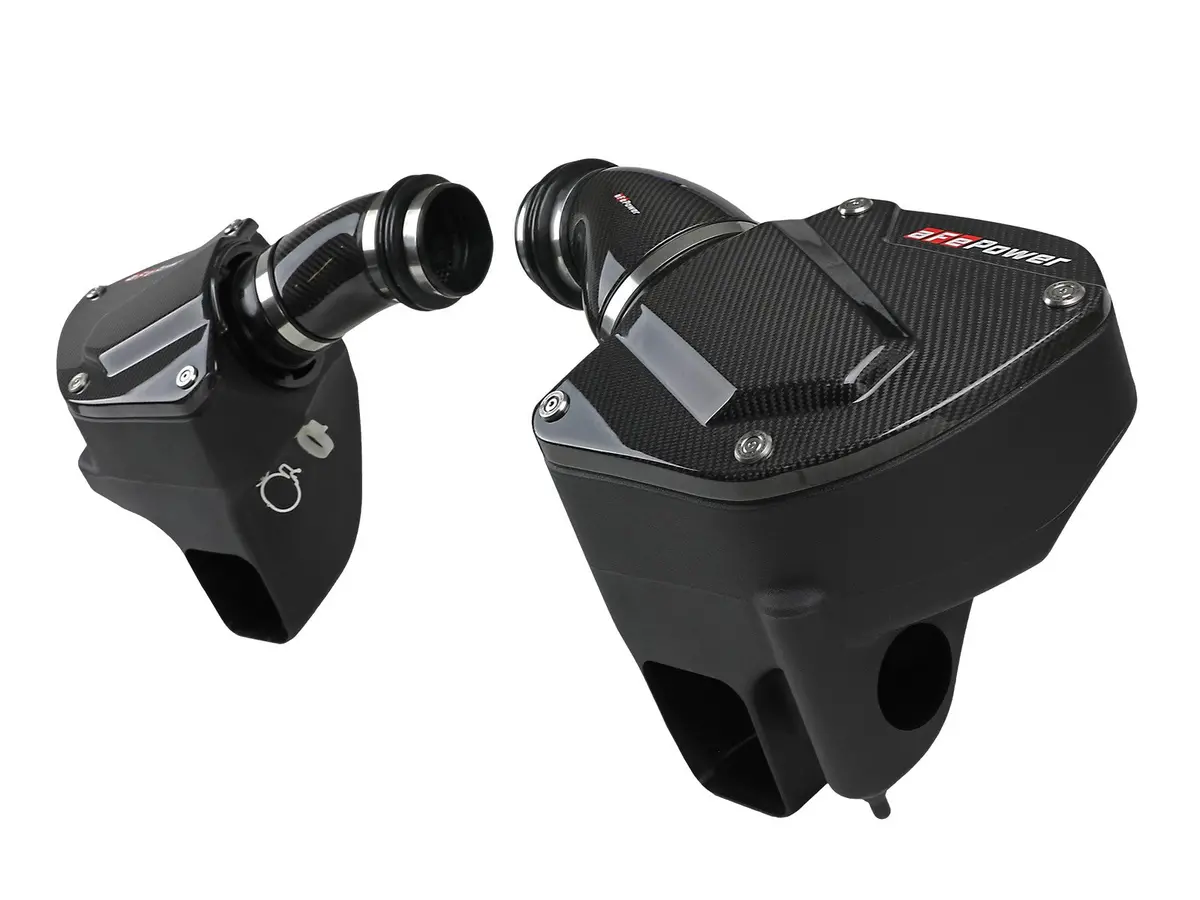 Afe: Black Series Carbon Fiber Cold Air Intake System W/Pro Dry S Filters 18-19 Bmw M5 (F90) V8-4.4L (Tt) S63 1