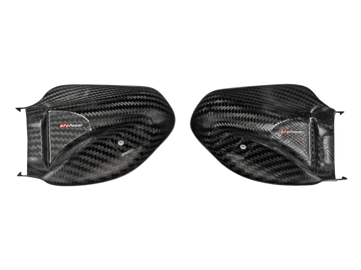 Afe: Black Series Dynamic Air Scoops 18-19 Bmw M5 (F90) V8-4.4L (Tt) 1