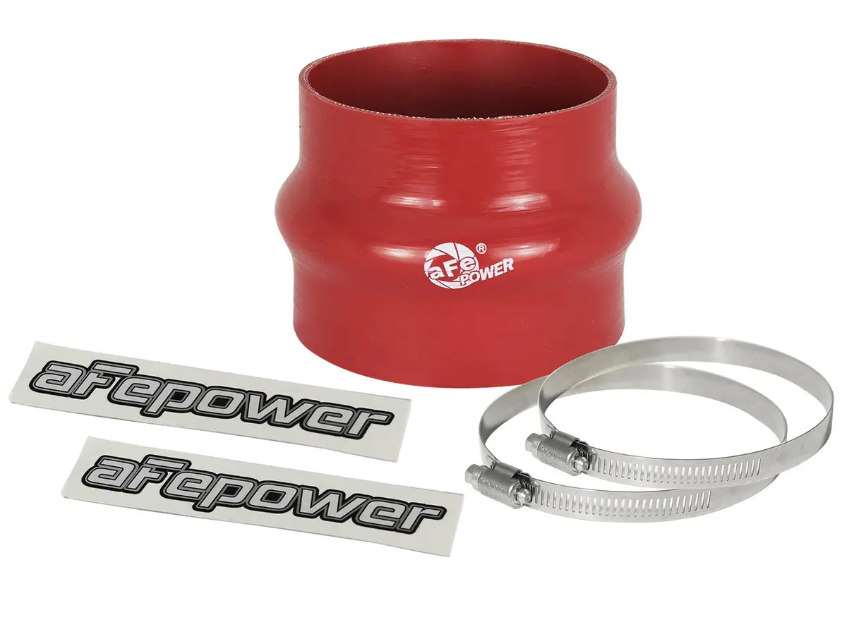 Afe: Magnum Force Performance Accessories Coupling Kit: (3-1/2" X 3-3/4")Id X 3"L Hump Reducer (Red Silicone) 1